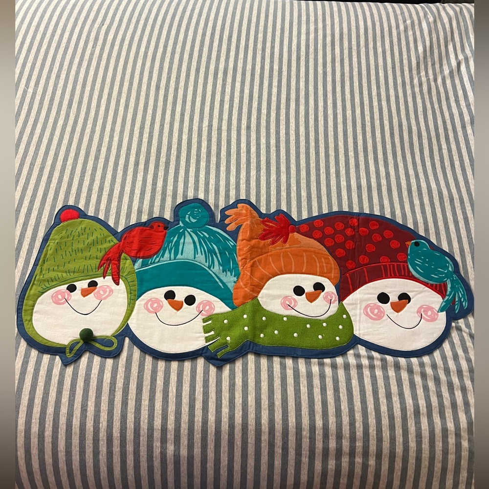 Winter Table Runner